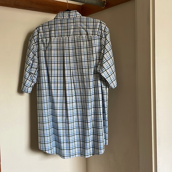 Duluth Trading Co. Short Sleeve, Button Down Casual/Work Shirt, Plaid - Size L - Picture 2 of 7